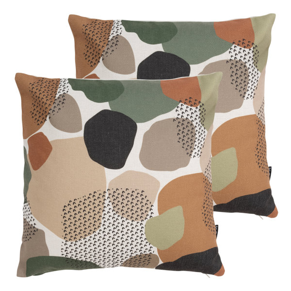 Bean Bag Bazaar Outdoor Kissen 2er Pack - Wasserabweisend 43x43cm Für Garten & Terrasse